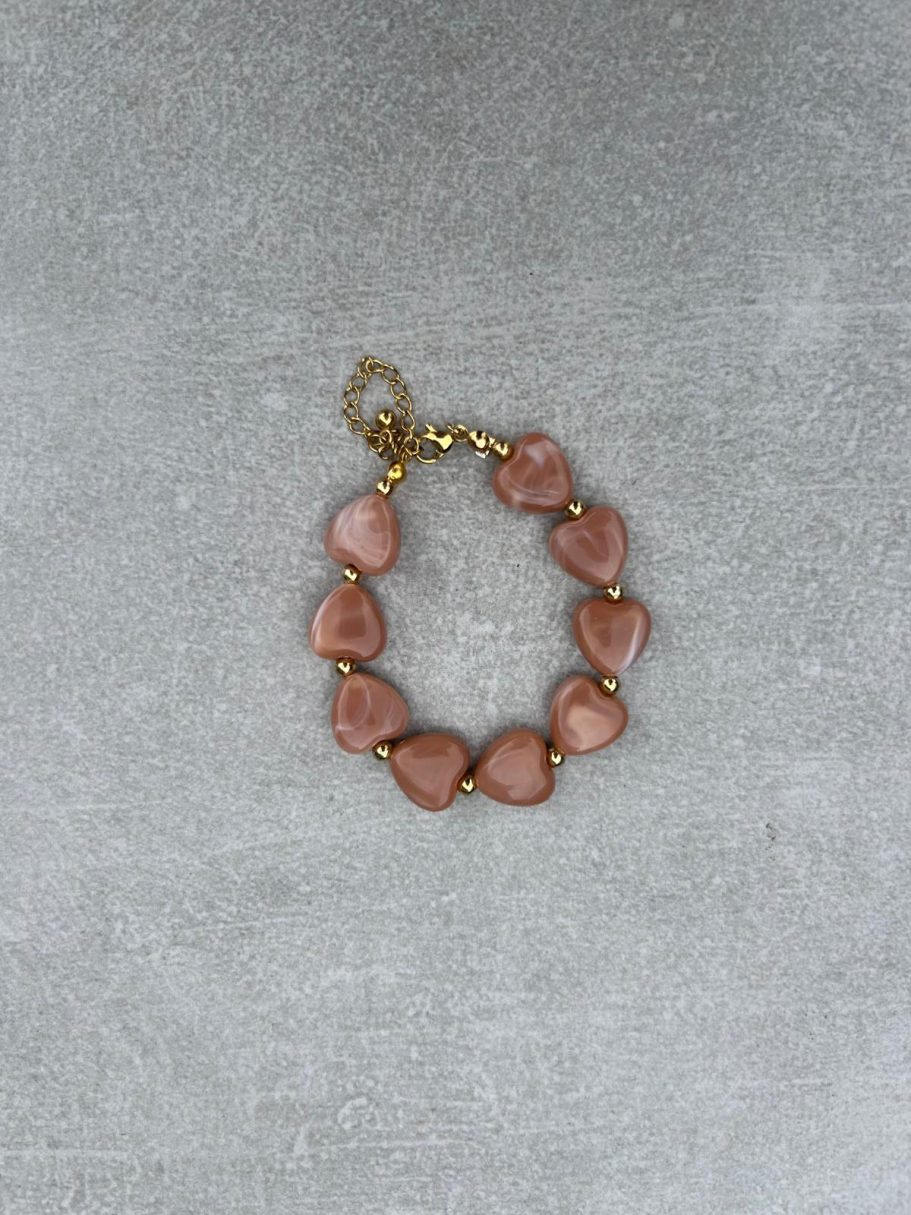 Hartjes armband 