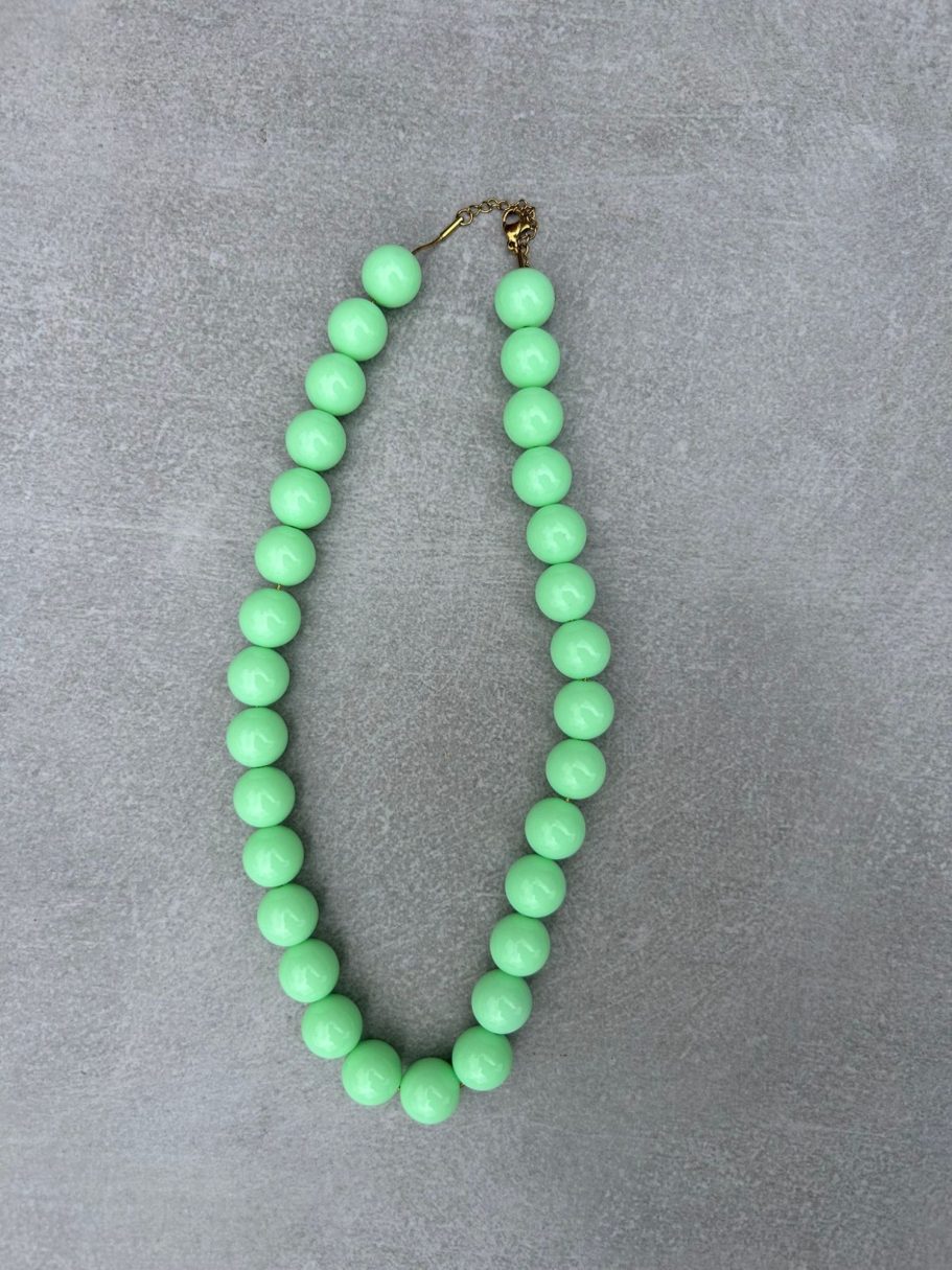 Candy ketting S 14mm- mintgroen €12,50 Candy ketting S 14mm- mintgroen