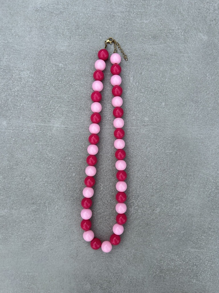 Candy ketting combi roze €10,- Candy ketting combi roze