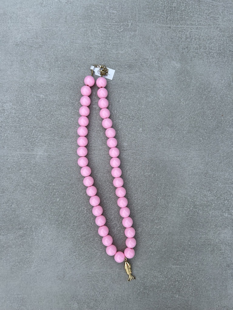 Candy ketting XS 12mm - lichtroze €12,50 Candy ketting XS 12mm - lichtroze